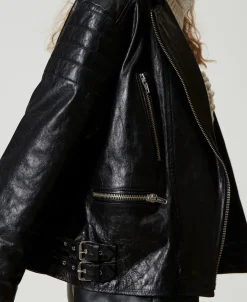 Blouson Motard «Fairfax» En Cuir
