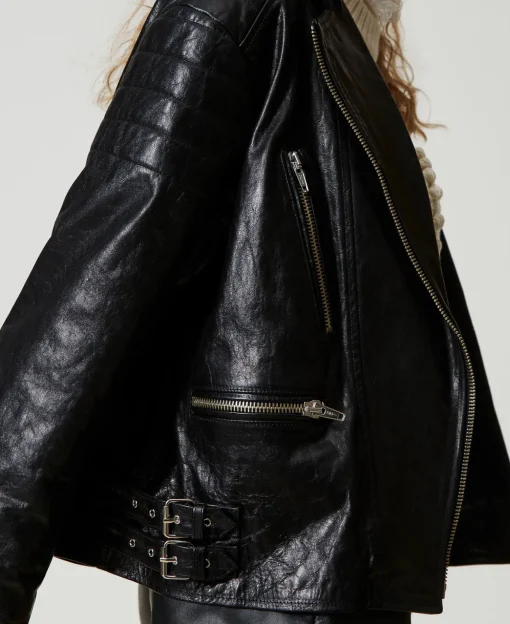 Blouson Motard «Fairfax» En Cuir