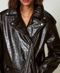 Blouson Perfecto Avec Imprimé Animalier