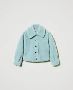 Blouson Réversible Avec Fausse Fourrure