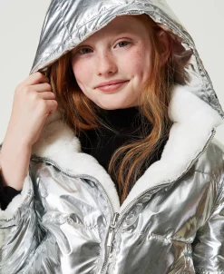 Blouson Réversible En Fausse Fourrure