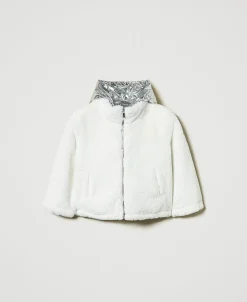 Blouson Réversible En Fausse Fourrure