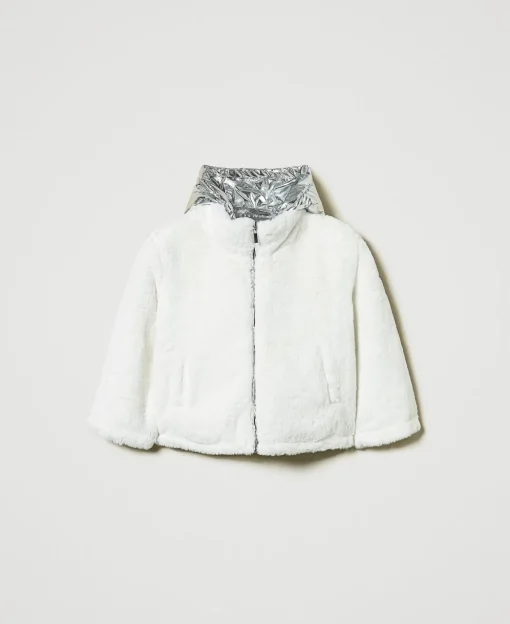 Blouson Réversible En Fausse Fourrure
