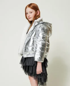 Blouson Réversible En Fausse Fourrure