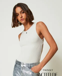 Body MYFO Côtelé Avec Logo