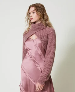 Boléro En Maille De Mohair Mélangé