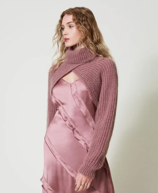 Boléro En Maille De Mohair Mélangé