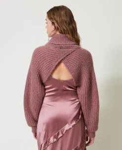 Boléro En Maille De Mohair Mélangé