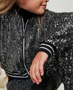 Bomber Avec Sequins All-over
