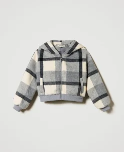 Bomber En Drap à Carreaux