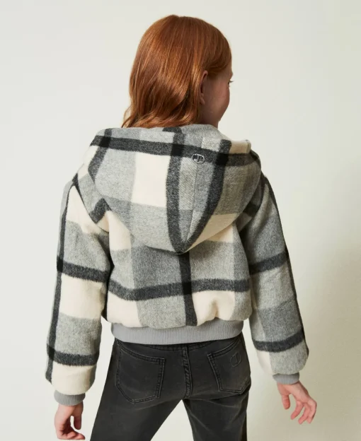 Bomber En Drap à Carreaux