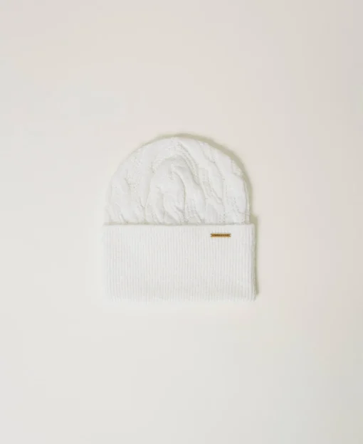Bonnet En Maille Torsadée