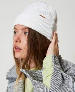 Bonnet En Maille Torsadée