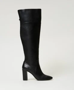 Bottes à Talons Montantes