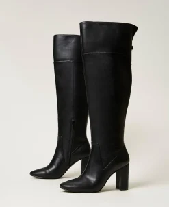 Bottes à Talons Montantes