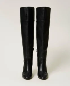 Bottes à Talons Montantes