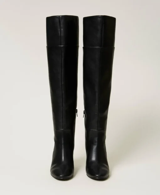 Bottes à Talons Montantes