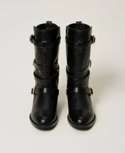 Bottes Motardes Avec Brides