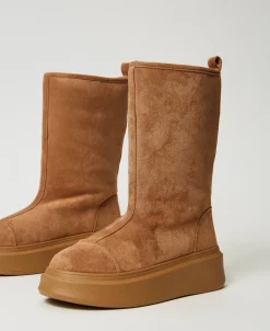 Bottes Plateformes Rembourrées