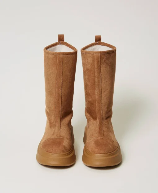 Bottes Plateformes Rembourrées