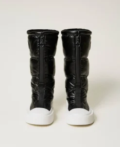 Bottes Rembourrées Avec Logo