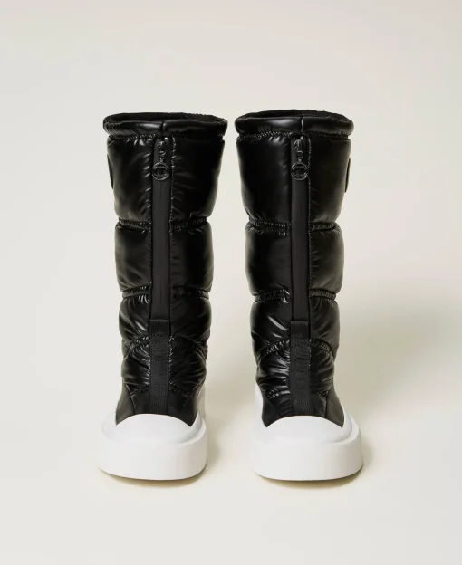 Bottes Rembourrées Avec Logo