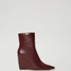 Bottines Avec Semelle Compensée Et étiquette Siglée