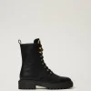Bottines Motardes Avec Oval T Strassé