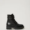Bottines Motardes Enfant En Cuir Avec Bride