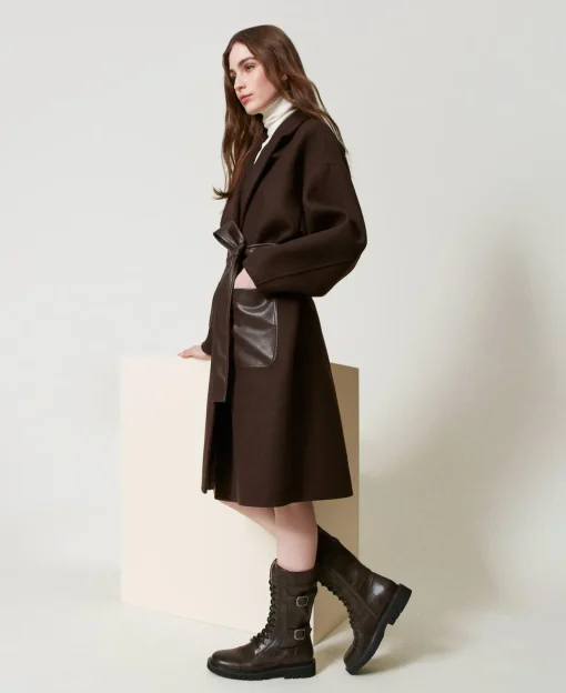 Bottines Motardes Montantes Avec Brides