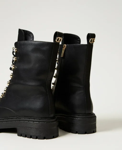 Bottines Motardes Trekking Avec Perles
