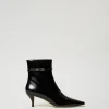 Bottines Vernies Avec Bride