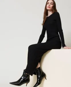 Bottines Vernies Avec Bride