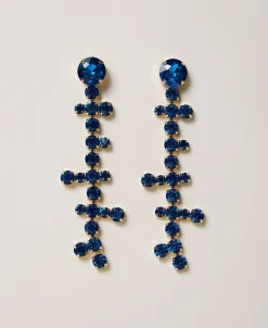 Boucles D’oreilles Pendantes Avec Strass