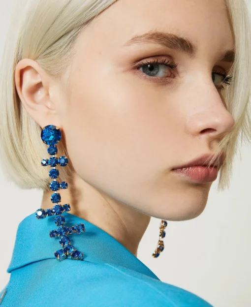 Boucles D’oreilles Pendantes Avec Strass