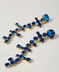 Boucles D’oreilles Pendantes Avec Strass
