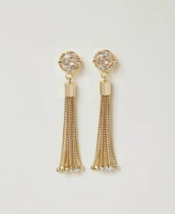 Boucles D’oreilles Pompons Avec Oval T