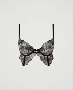 Bustier En Tulle Brodé