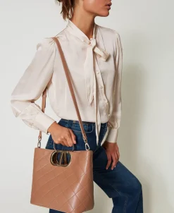 Cabas «Lila» Matelassé Avec Anse Oval T