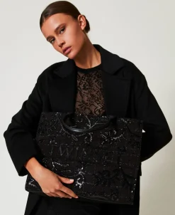 Cabas «Victoria» Avec Broderie Et Logo