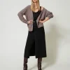 Cardigan Croisé En Mohair Mélangé