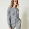 Cardigan En Coton Et Cachemire Avec Logo