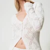 Cardigan Sans Coutures En Fil Treeblend