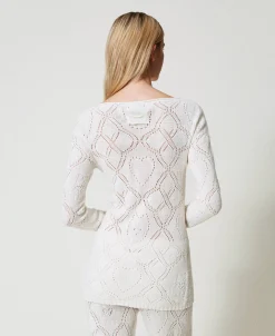 Cardigan Sans Coutures En Fil Treeblend