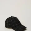 Casquette De Baseball En Tissu Bouclé Avec Logo