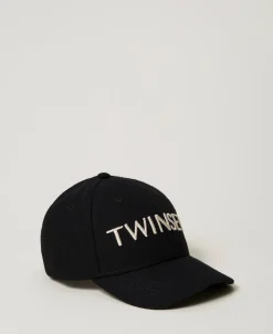 Casquette De Baseball En Drap Avec Logo