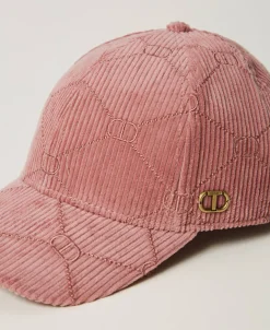 Casquette De Baseball En Velours Avec Oval T