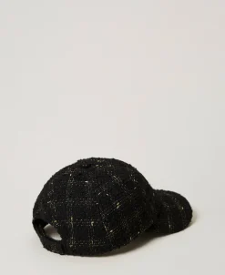 Casquette De Baseball En Tissu Bouclé Avec Logo
