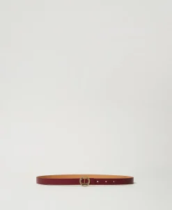 Ceinture Avec Boucle Oval T Et Strass