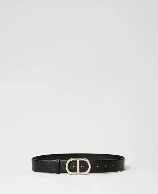 Ceinture Avec Boucle Oval T Et Perles